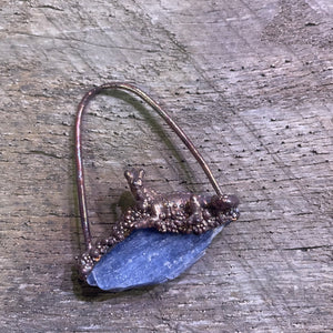 Dragon and Kyanite Inner Beast Pendant