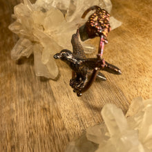 Load image into Gallery viewer, Crow and Tourmaline Inner Beast Pendant
