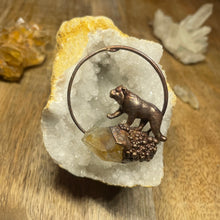 Load image into Gallery viewer, Tiger and HT Citrine Inner Beast Pendant
