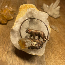 Load image into Gallery viewer, Tiger and HT Citrine Inner Beast Pendant
