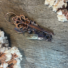 Load image into Gallery viewer, Bat Inner Beast Key Pendant w/ Chlorite Quartz
