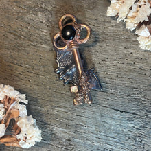 Load image into Gallery viewer, Bat Inner Beast Key Pendant w/ Onyx
