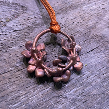 Load image into Gallery viewer, Waxflower Real Copper Plated Flower Pendant
