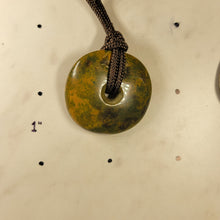 Load image into Gallery viewer, Bloodstone Hand Carved Big Bead Pendant
